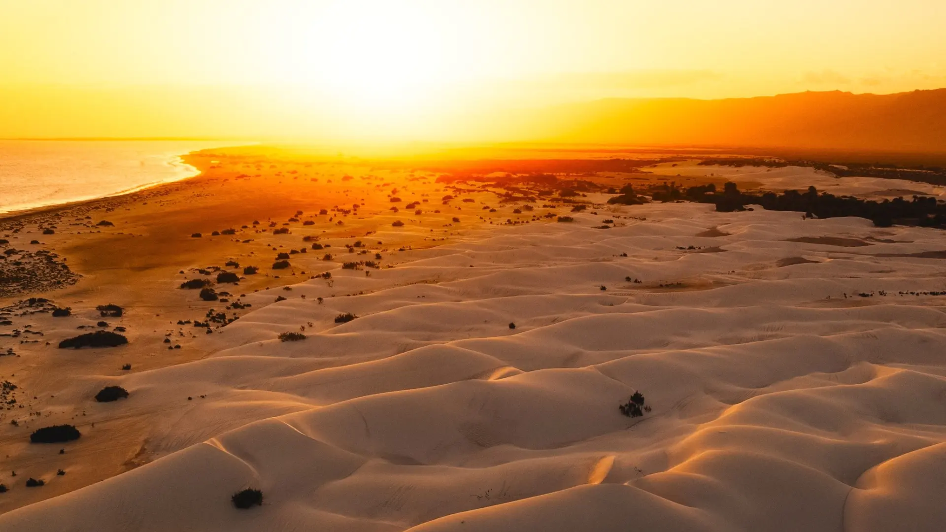 Côte nord & dunes de Zahek