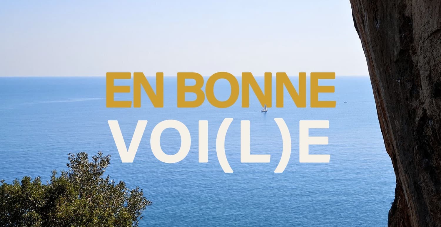 Sailing and climbing on the shores of the French Riviera