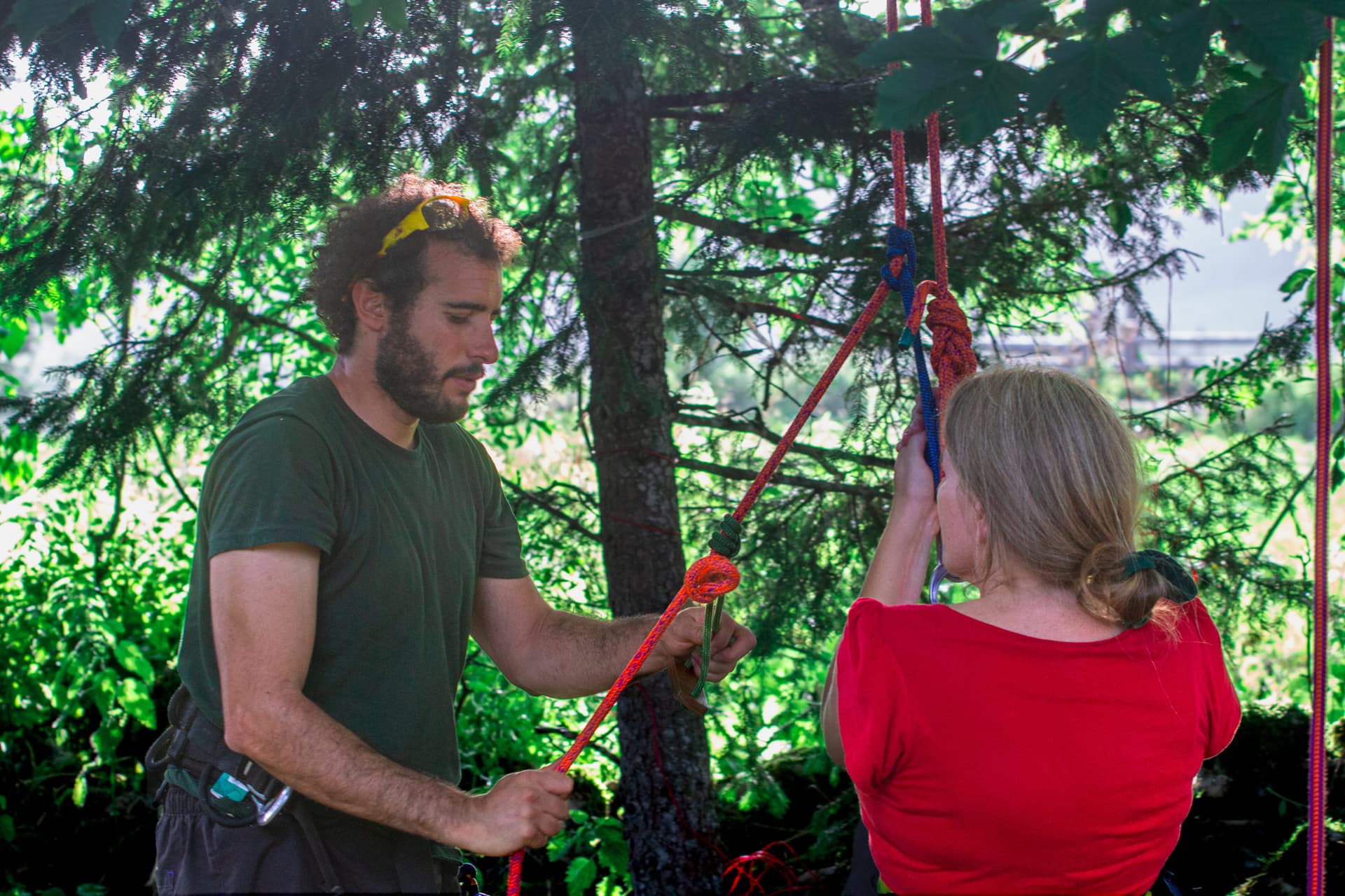 Climbing technique and well-being!