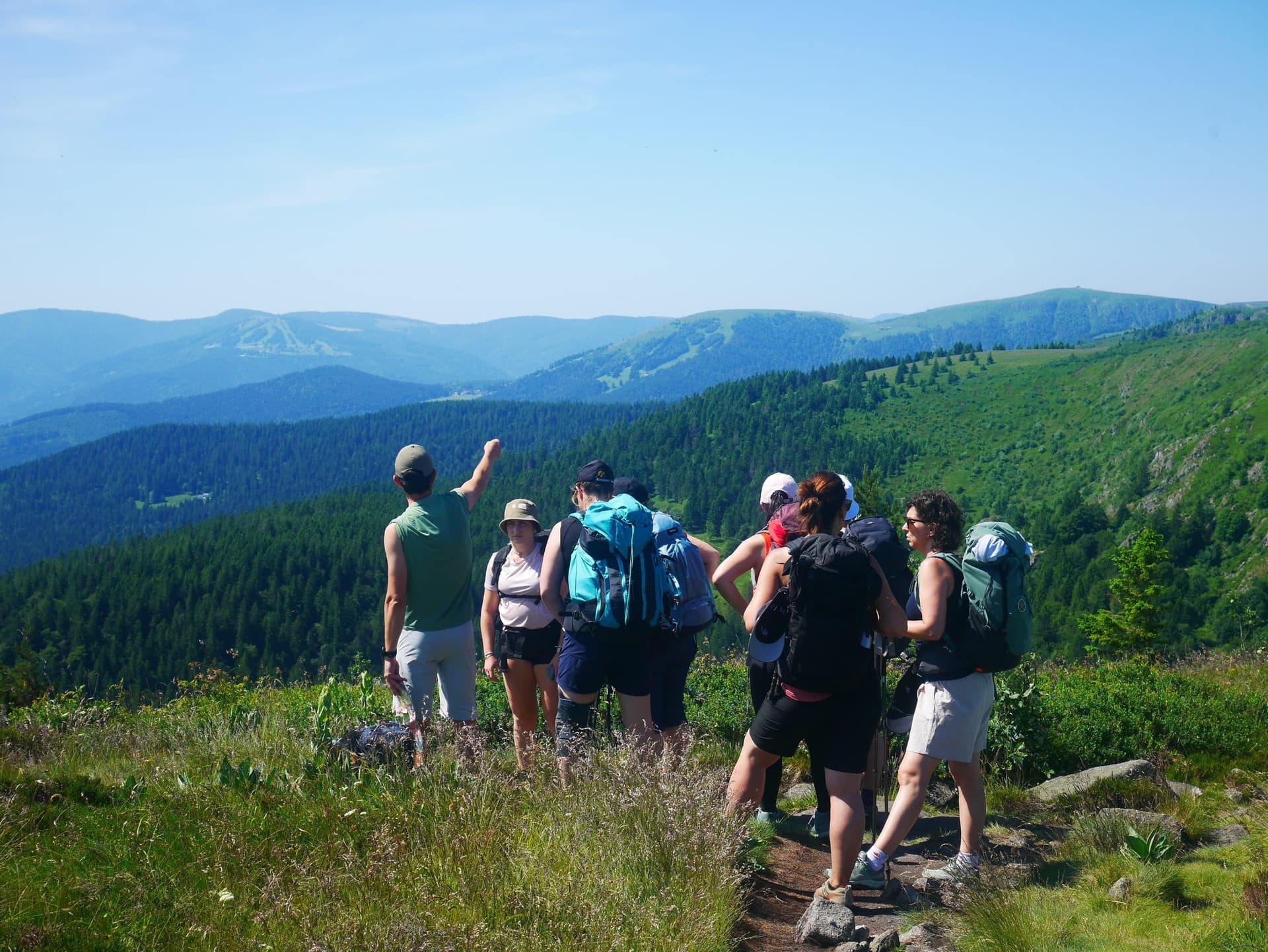 From Metzeral to the refuge: First hike towards the Vosges lakes
