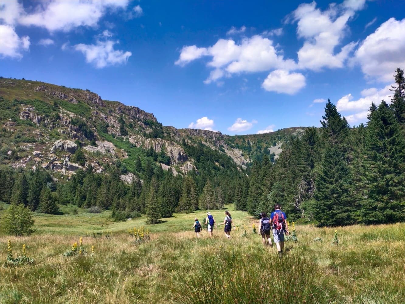 Hiking between Vosges lakes and ridges with Captain Martin