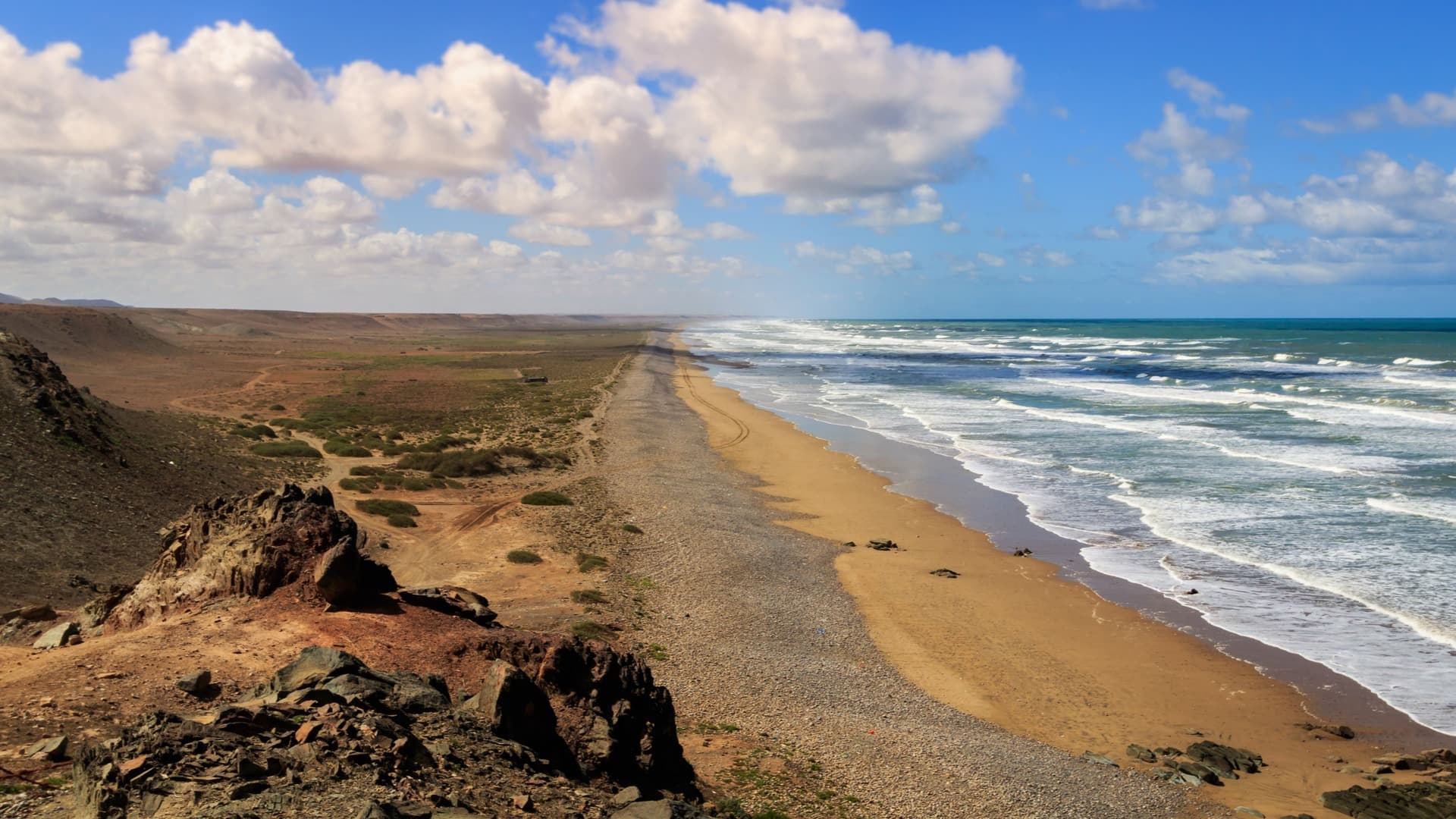 The white beach in bivouac version