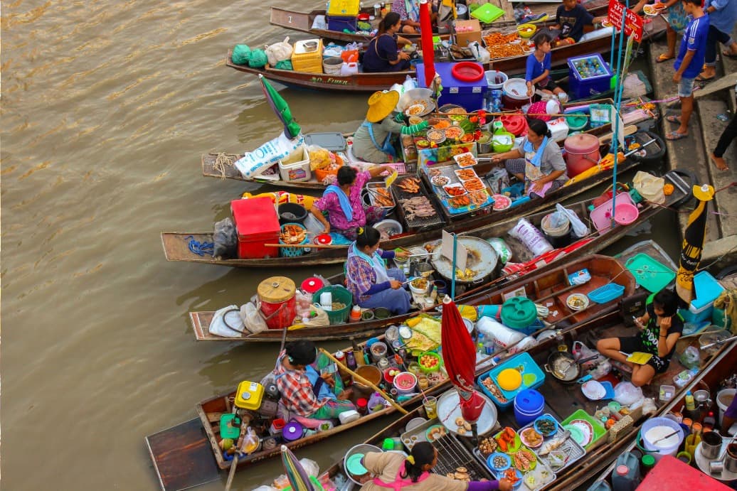 floating market
