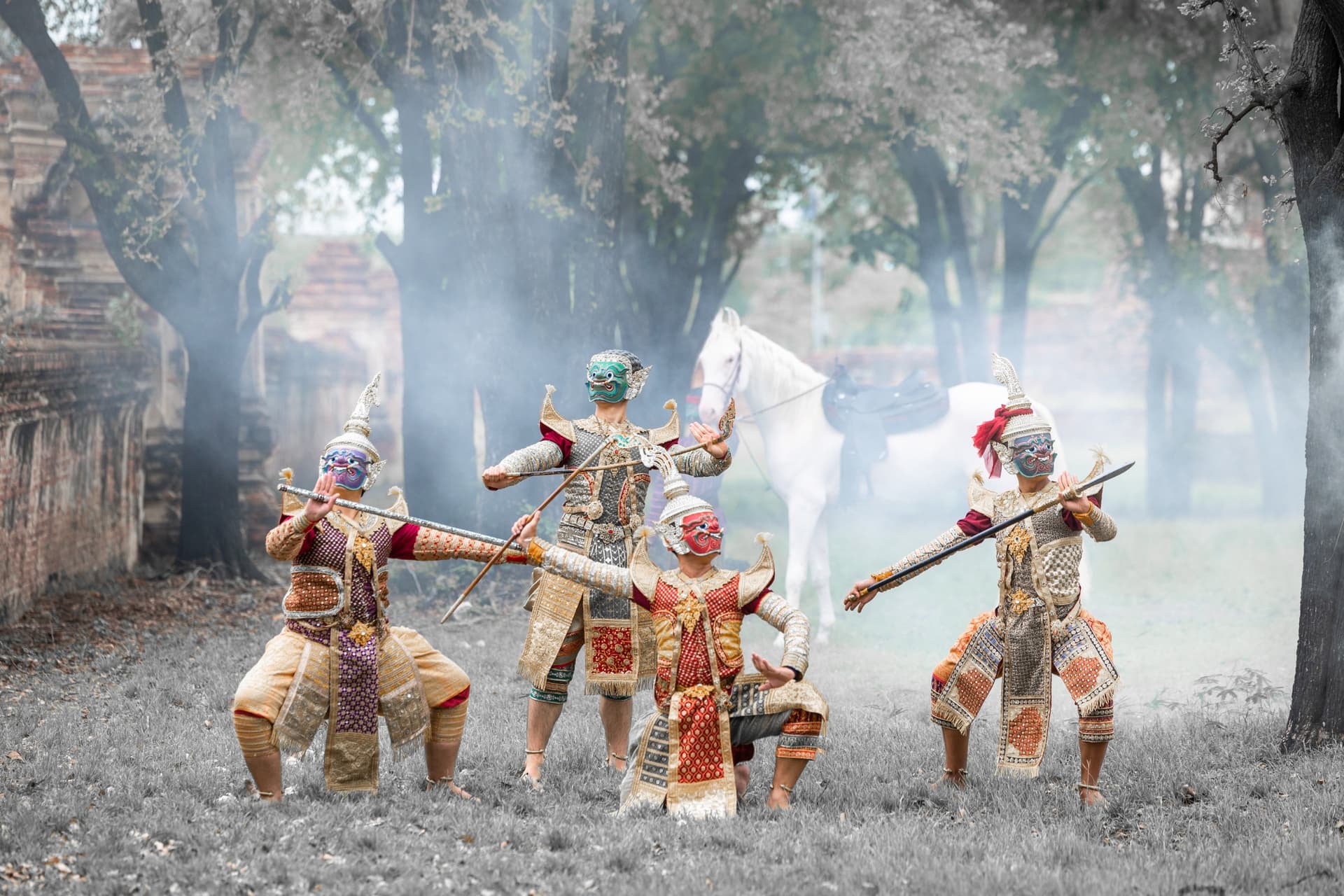 Khon Traditional Dance Performance