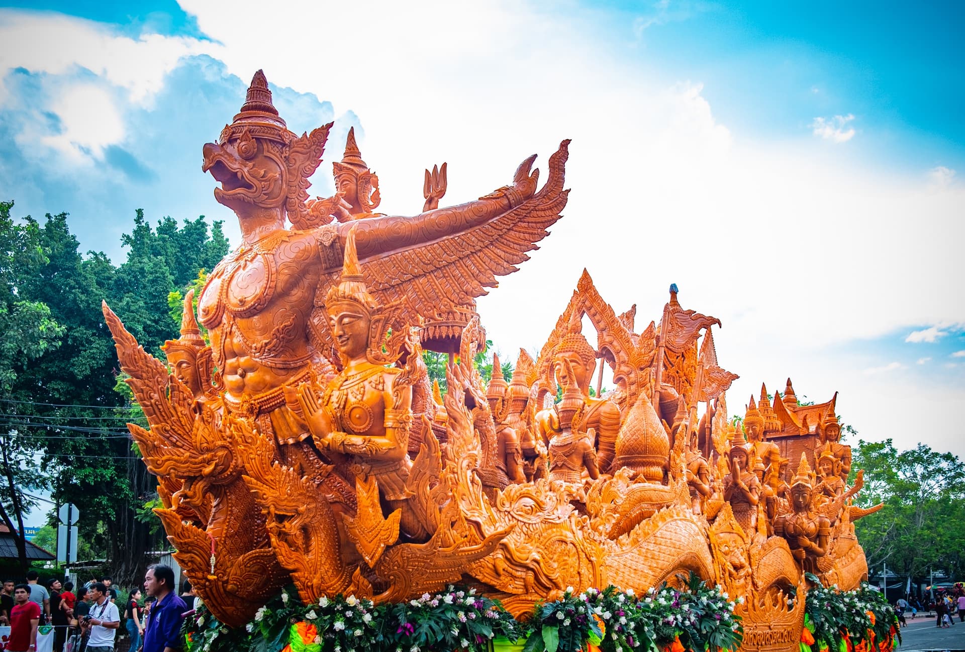 Candle Festival in Ubon Ratchathani