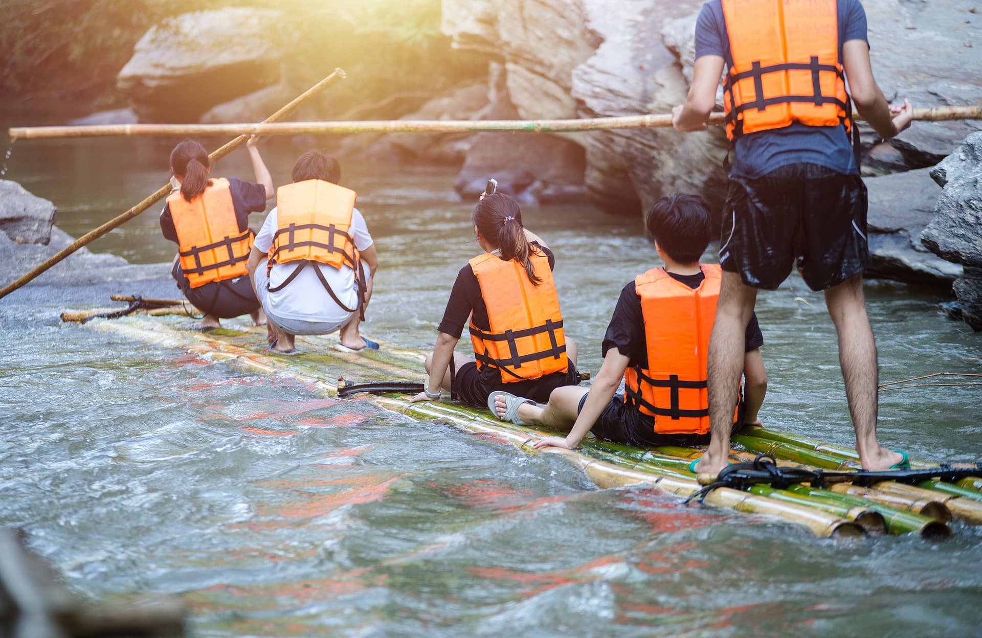 Bamboo Rafting in Chiang Mai