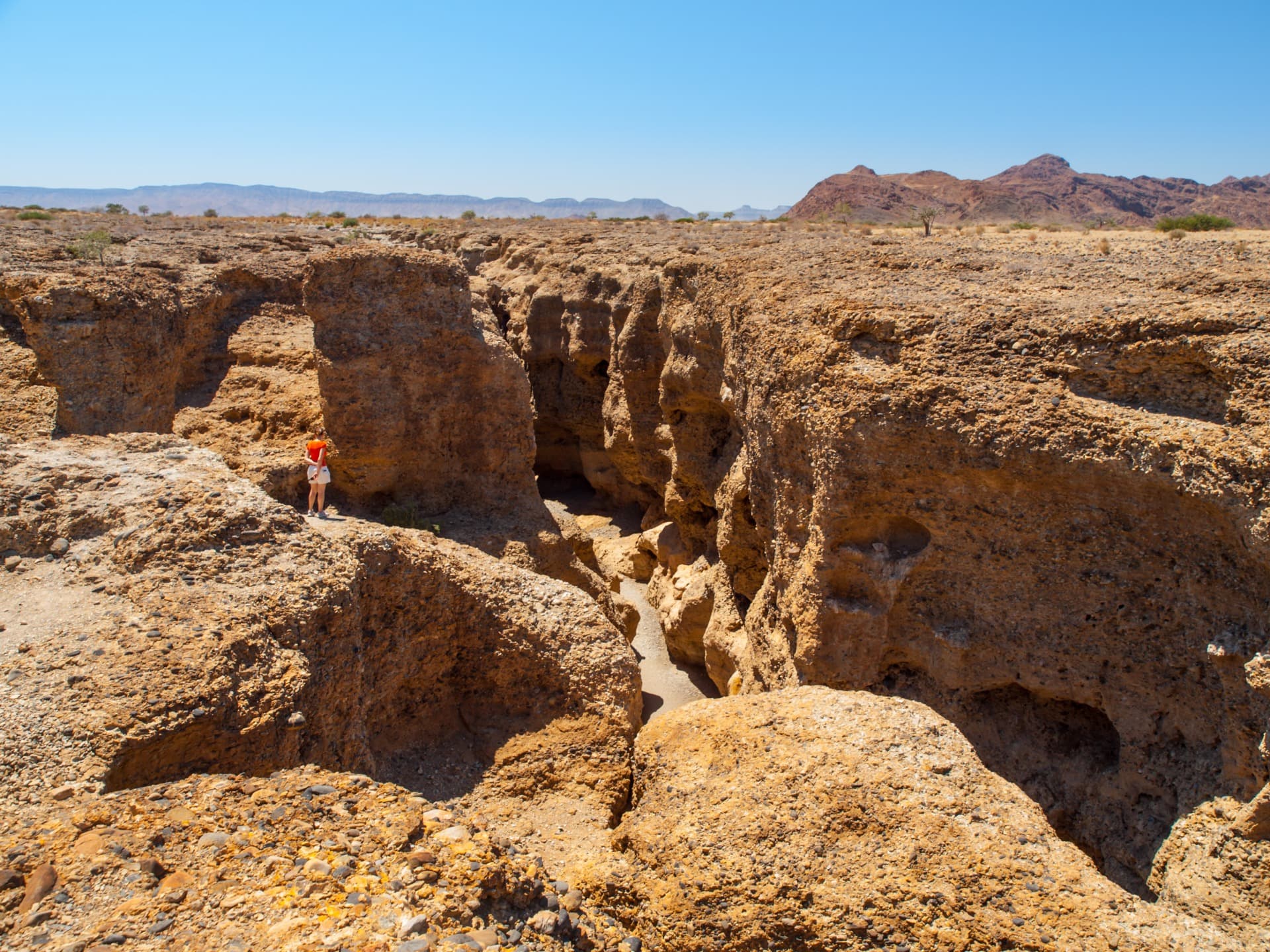 Route to the Namib Desert