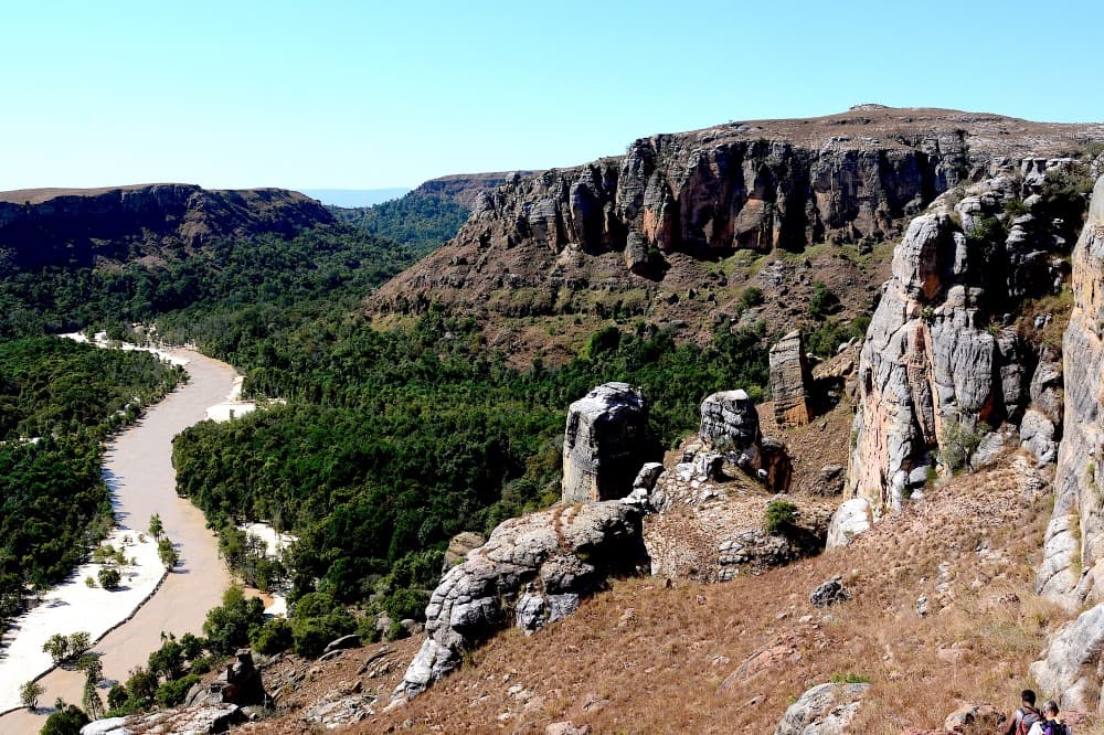 The Manambolo, the Tsingy of Bemaraha and the Makay Massif