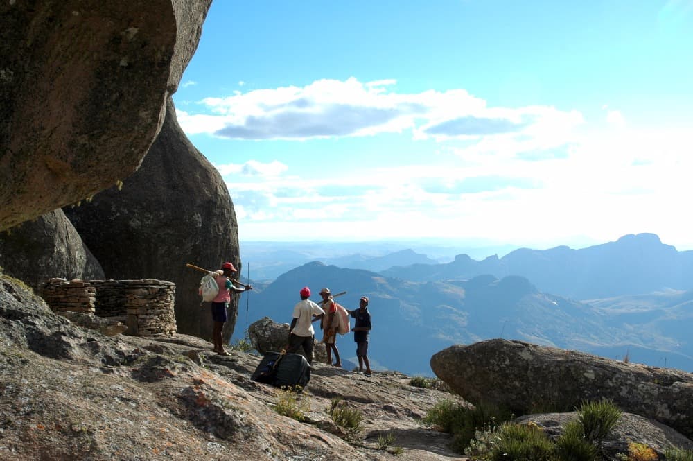 Trekking in Betsileo country and the peaks of Andringitra
