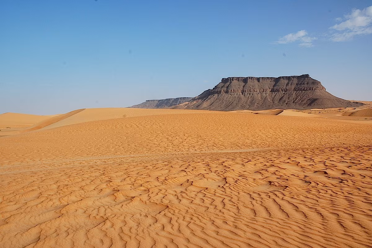 Exceptional hiking in the heart of Adrar Mauritania