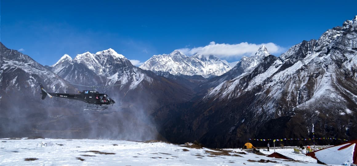 Heli trek: Everest Base Camp